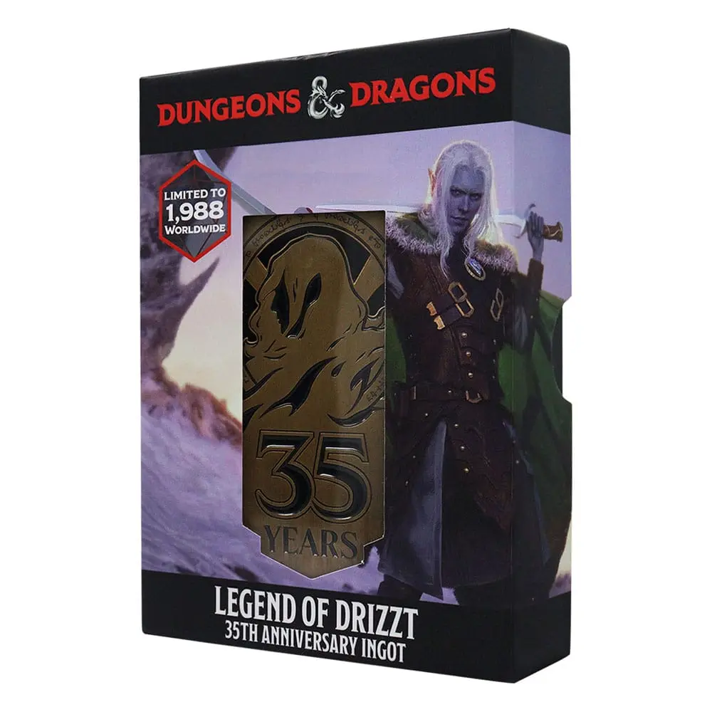 Dungeons & Dragons Metalowa Karta 35th Anniversary Legend of Drizzt Limited Edition zdjęcie produktu