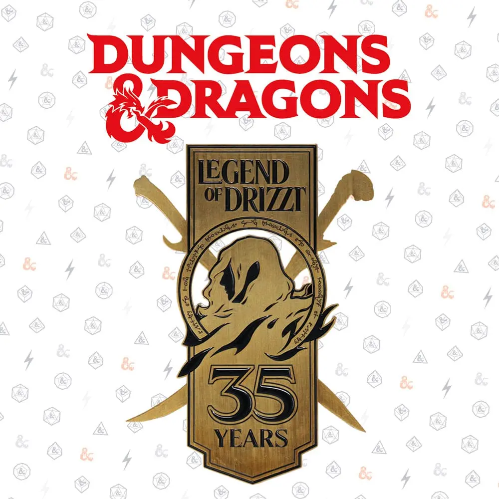 Dungeons & Dragons Metalowa Karta 35th Anniversary Legend of Drizzt Limited Edition zdjęcie produktu