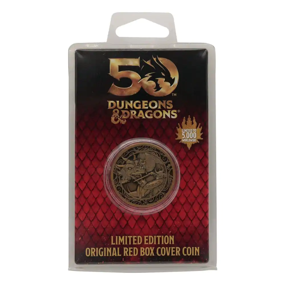 Dungeons & Dragons Kolekcjonerska Moneta 50th Anniversary Antique Gold Edition 4 cm zdjęcie produktu