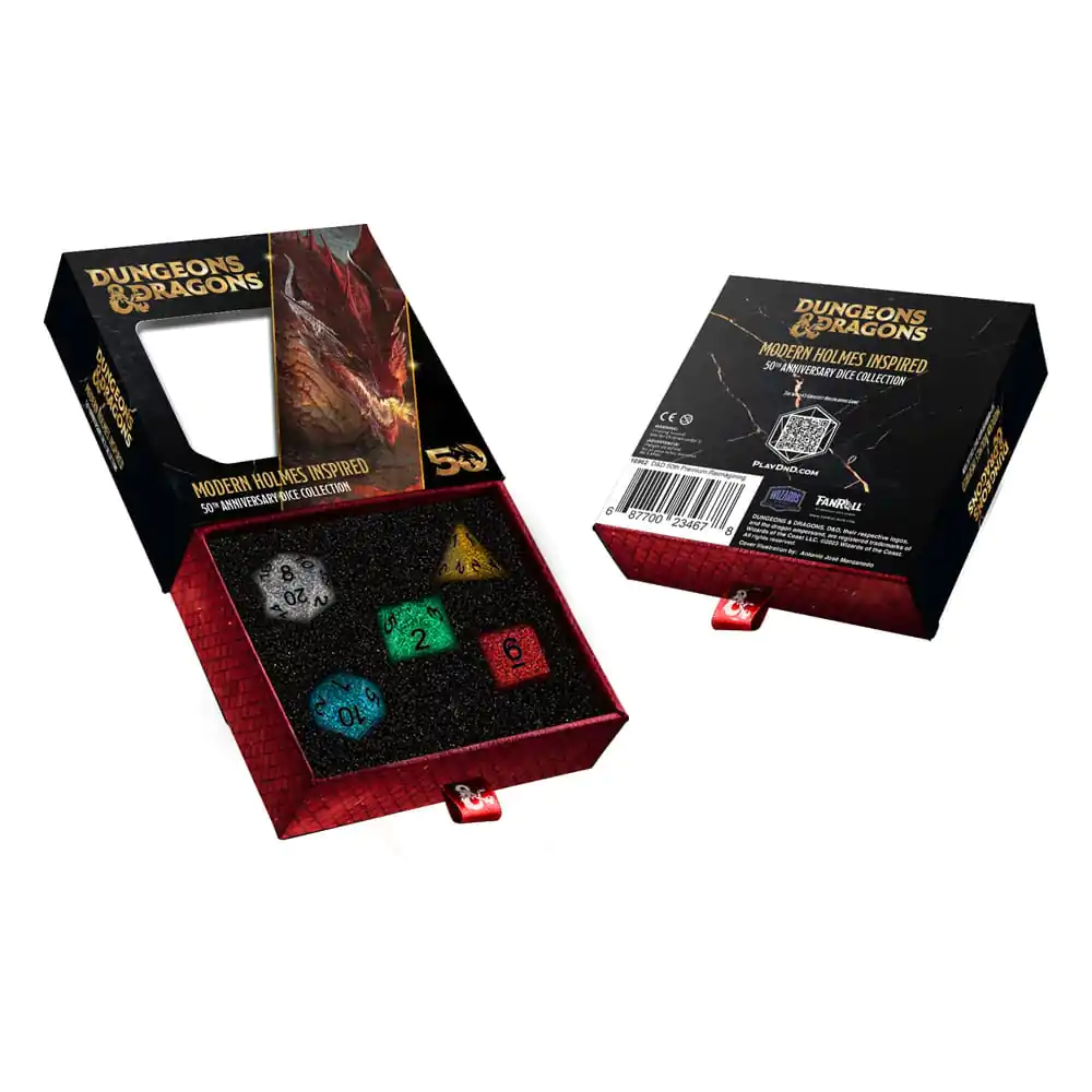 Dungeons &amp; Dragons Zestaw Kości 50th Anniversary: Modern Holmes Inspired zdjęcie produktu