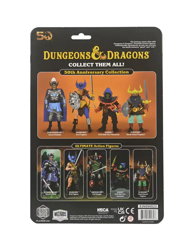 Dungeons & Dragons Figurka Akcji 50th Anniversary Warduke na Blister Card 18 cm zdjęcie produktu