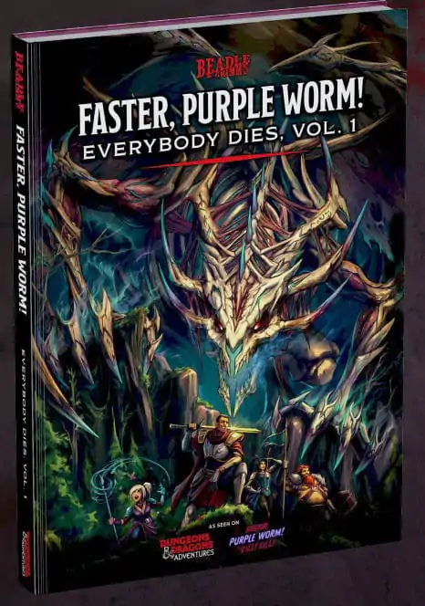 Dungeons & Dragons Adventure Book Szybszy, Purple Worm zdjęcie produktu