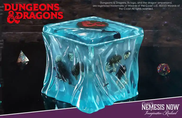 Dungeons & Dragons Pudełko na Kości Galaretowata Kostka 11 cm zdjęcie produktu