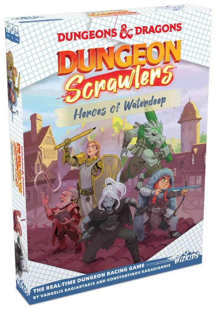 Dungeons & Dragons: Dungeon Scrawlers - Heroes of Waterdeep Gra Strategiczna *Wersja Angielska* zdjęcie produktu