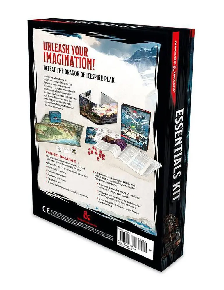 Dungeons &amp; Dragons Essentials Kit (angielska wersja językowa) zdjęcie produktu