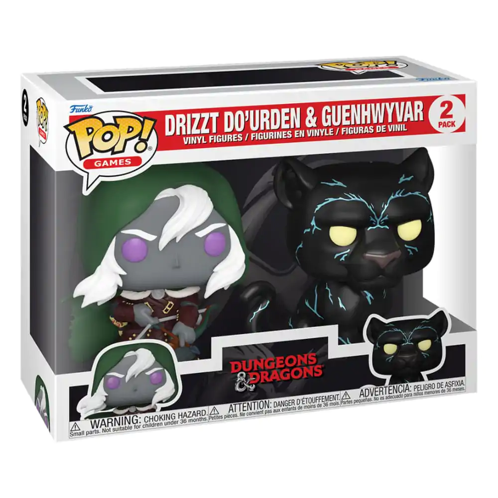 Dungeons & Dragons Funko POP! Movies Figurki Winylowe Drizzt & Guenhwyvar 2-Pack 9 cm zdjęcie produktu