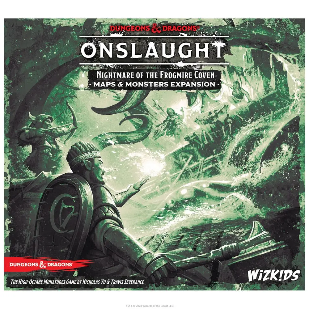 Dungeons & Dragons Game Expansion Onslaught Nightmare of the Frogmire Coven - Maps i Monsters Expansion *Wersja angielska* zdjęcie produktu
