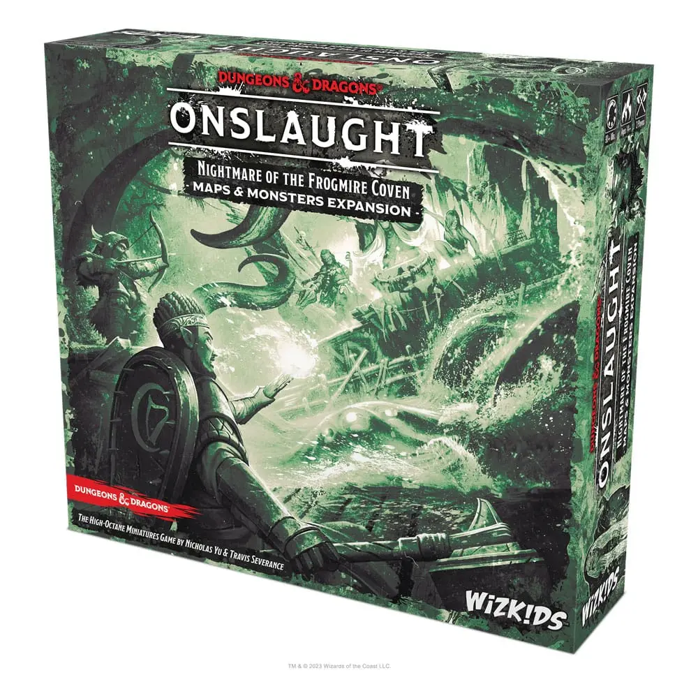 Dungeons & Dragons Game Expansion Onslaught Nightmare of the Frogmire Coven - Maps i Monsters Expansion *Wersja angielska* zdjęcie produktu