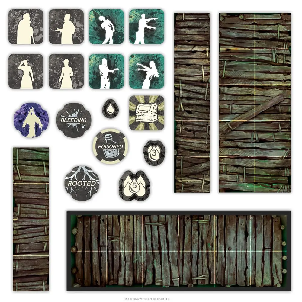 Dungeons & Dragons Game Expansion Onslaught Nightmare of the Frogmire Coven - Maps i Monsters Expansion *Wersja angielska* zdjęcie produktu