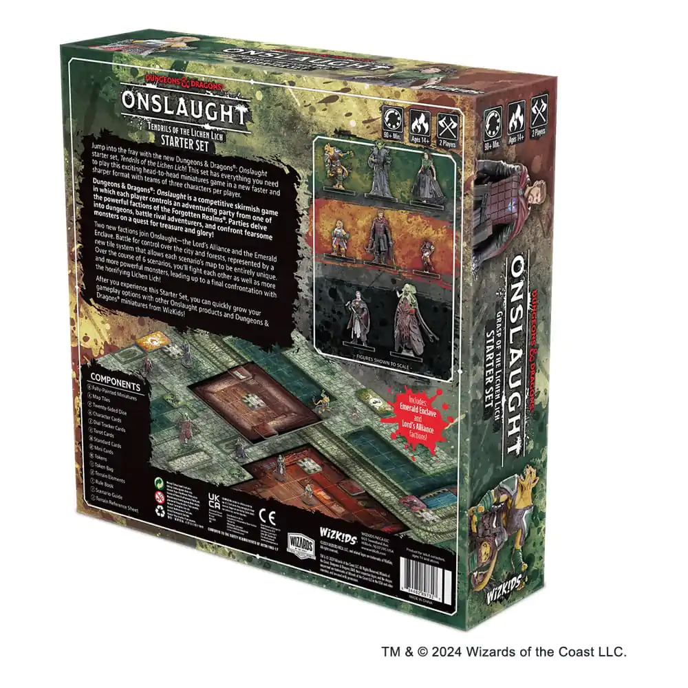 Dungeons & Dragons Game Expansion Onslaught Zestaw Startowy - Tendrils of the Lichen Lich *Wersja Angielska* zdjęcie produktu