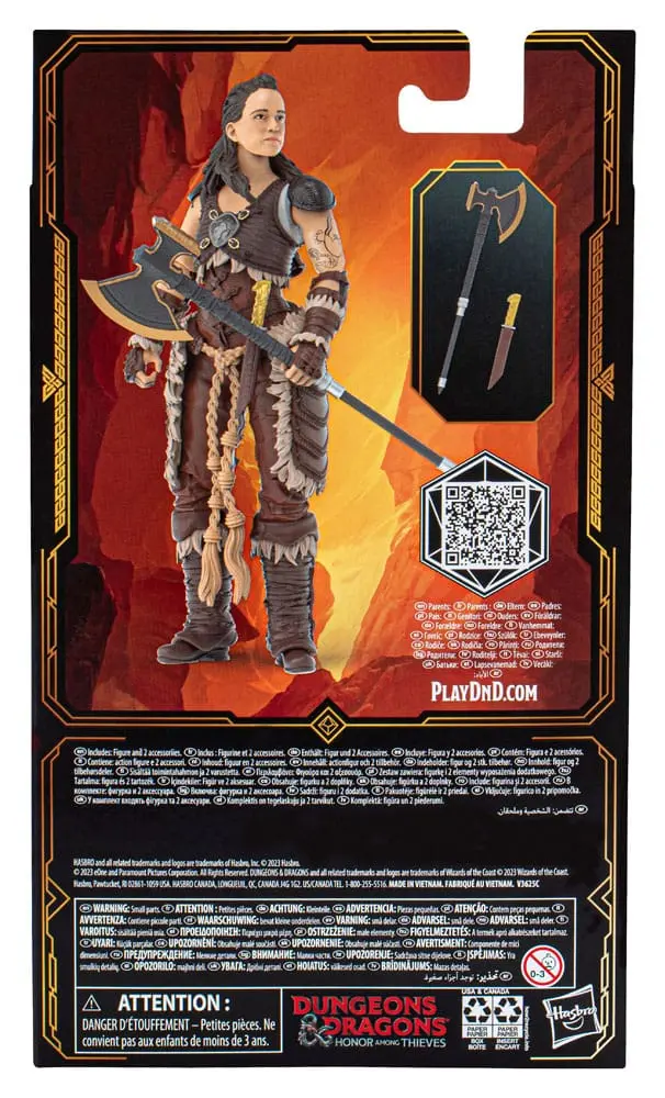 Dungeons & Dragons: Honor Among Thieves Golden Archive Action Figure Holga 15 cm Figurka Akcji zdjęcie produktu