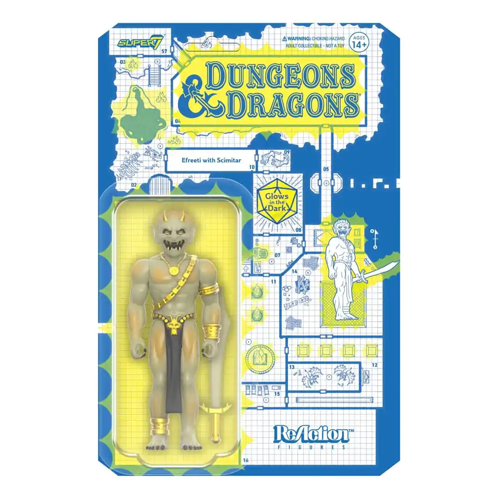 Dungeons & Dragons ReAction Figurka Akcji Seria 04 Efreeti Świecący w Ciemności 10 cm zdjęcie produktu