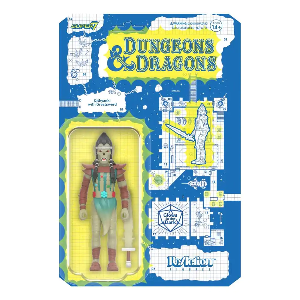 Dungeons & Dragons ReAction Figurka Akcji Seria 04 Githyanki Świecąca w ciemności 10 cm zdjęcie produktu