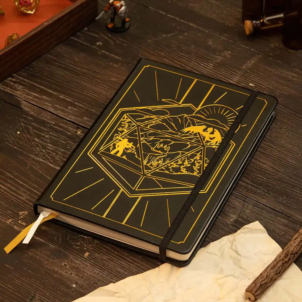 Dungeons & Dragons Dziennik RPG 5e Czarny zdjęcie produktu