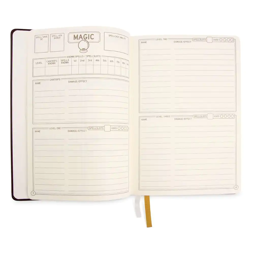 Dungeons & Dragons RPG Dziennik 5e Brązowy zdjęcie produktu