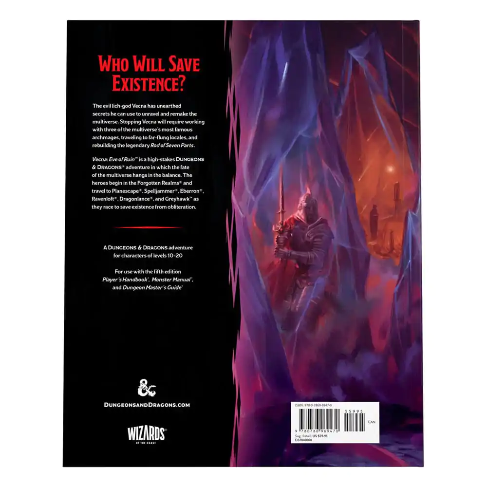 Dungeons & Dragons RPG Adventure Vecna: Eve of Ruin angielski zdjęcie produktu