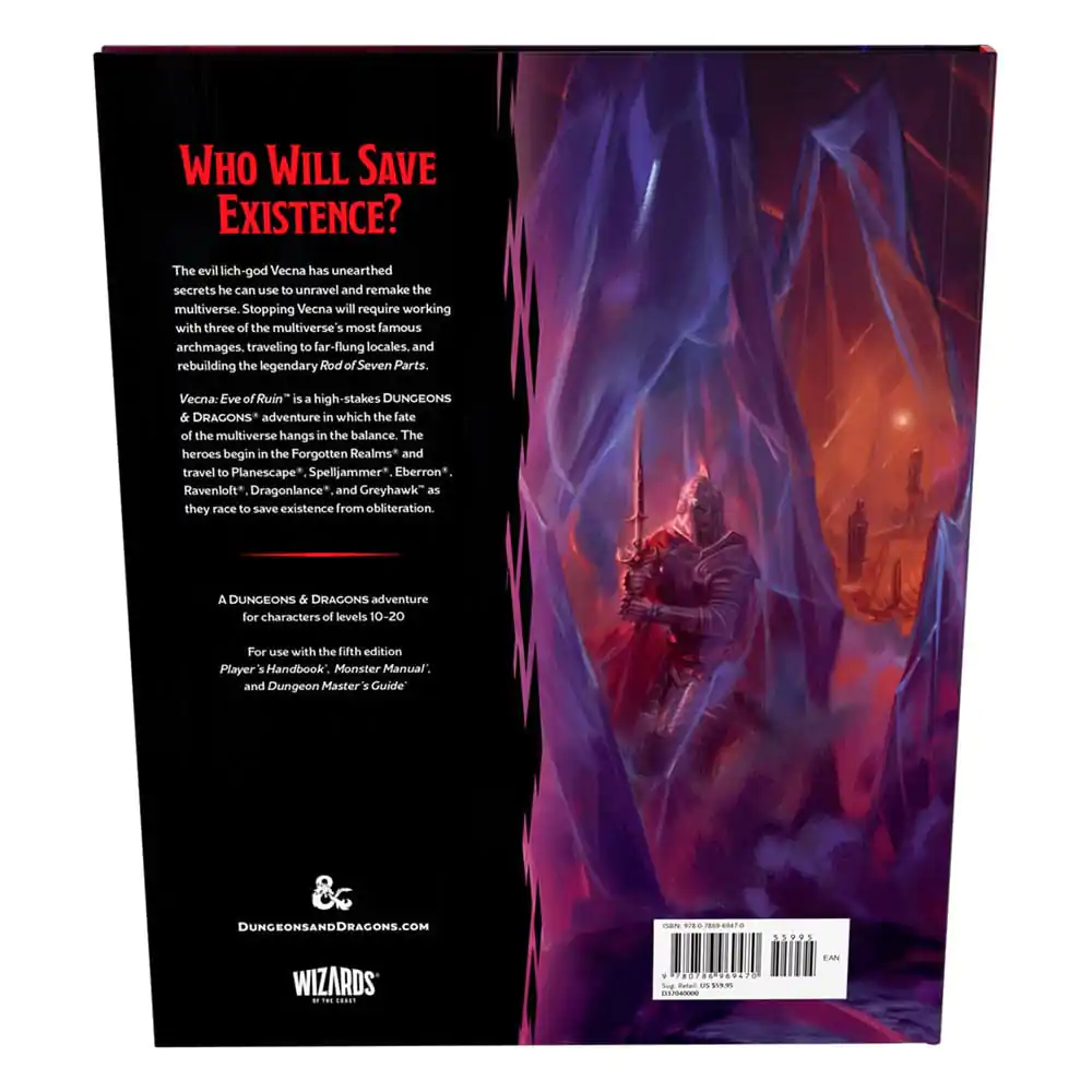 Dungeons & Dragons RPG Adventure Vecna: Eve of Ruin angielski zdjęcie produktu