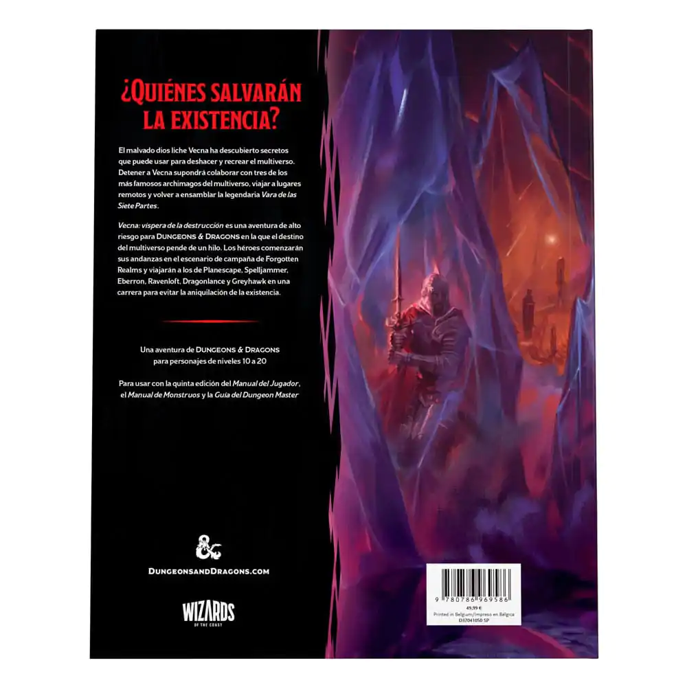 Dungeons & Dragons RPG Adventure Vecna: Víspera de la Destrucción spanish zdjęcie produktu