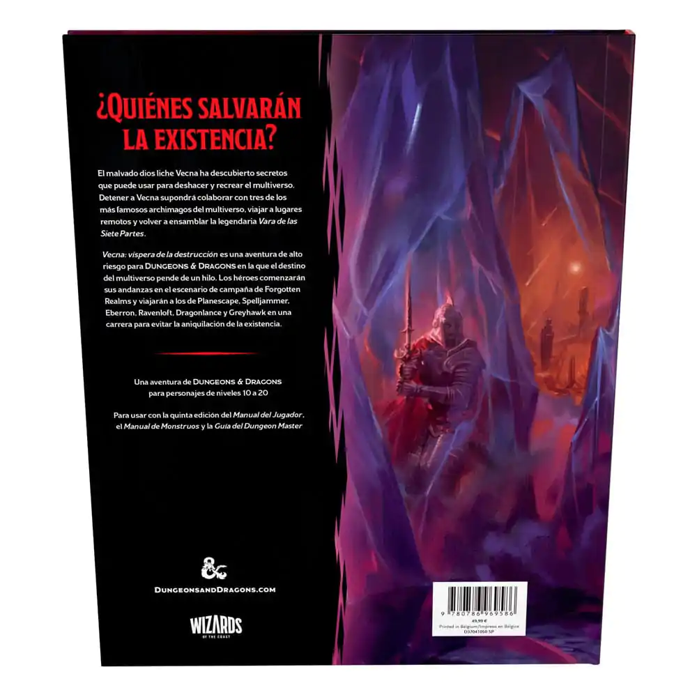 Dungeons & Dragons RPG Adventure Vecna: Víspera de la Destrucción spanish zdjęcie produktu