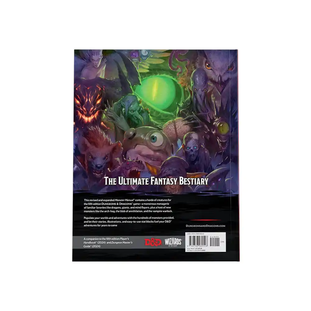 Dungeons & Dragons RPG Podręcznik Potworów 2024 english zdjęcie produktu