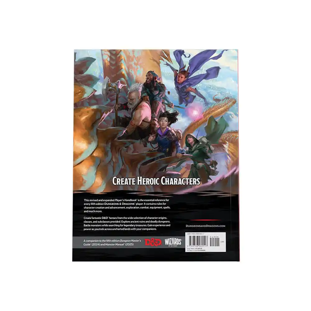 Dungeons & Dragons RPG Player's Handbook 2024 english - Podręcznik Gracza RPG zdjęcie produktu