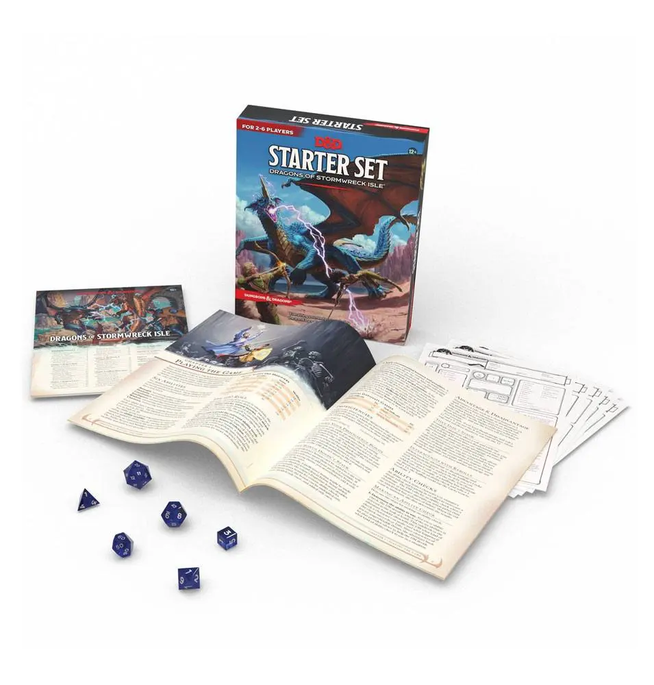 Dungeons & Dragons RPG Zestaw Startowy: Dragons of Stormwreck Isle english zdjęcie produktu