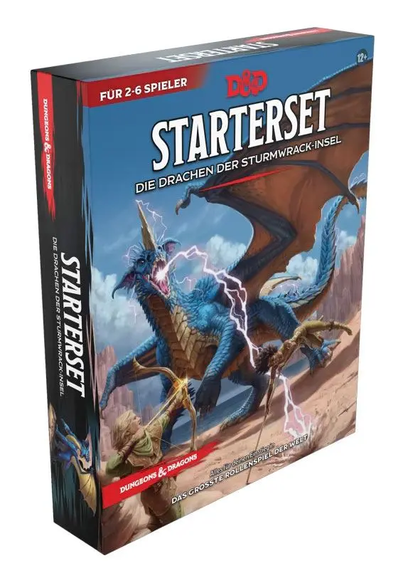 Dungeons & Dragons RPG Starterset: Die Drachen der Sturmwrack-Insel german zdjęcie produktu
