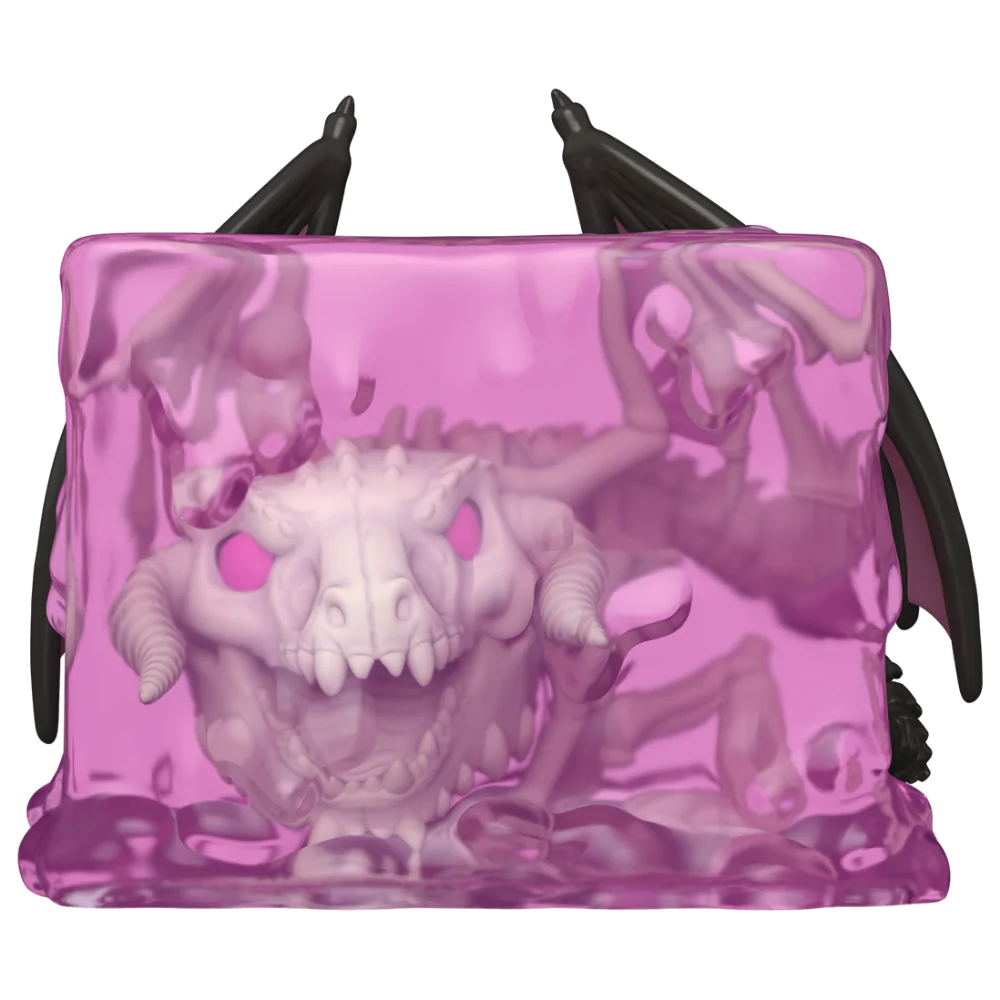 Dungeons and Dragons Funko POP! Deluxe Animation Figurka winylowa Galaretowata Kostka z Dracolichem (GR) (GW) Exclusive Edition 9 cm zdjęcie produktu