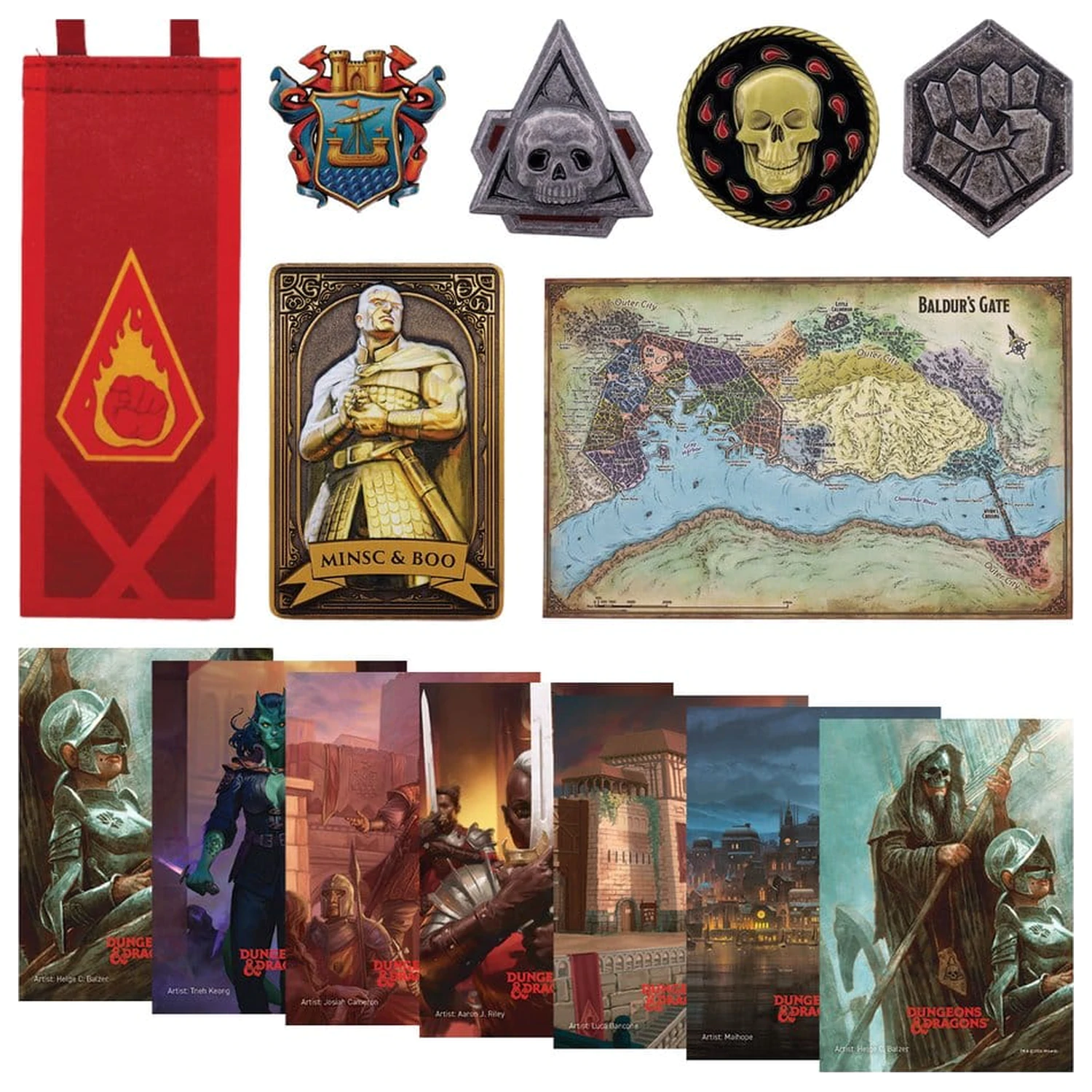 Dungeons & Dragons Zestaw Prezentowy Baldur's Gate Zestaw Kolekcjonerski Edycja Limitowana zdjęcie produktu