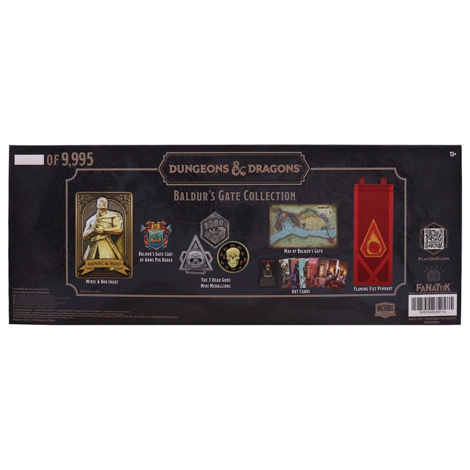 Dungeons & Dragons Zestaw Prezentowy Baldur's Gate Zestaw Kolekcjonerski Edycja Limitowana zdjęcie produktu