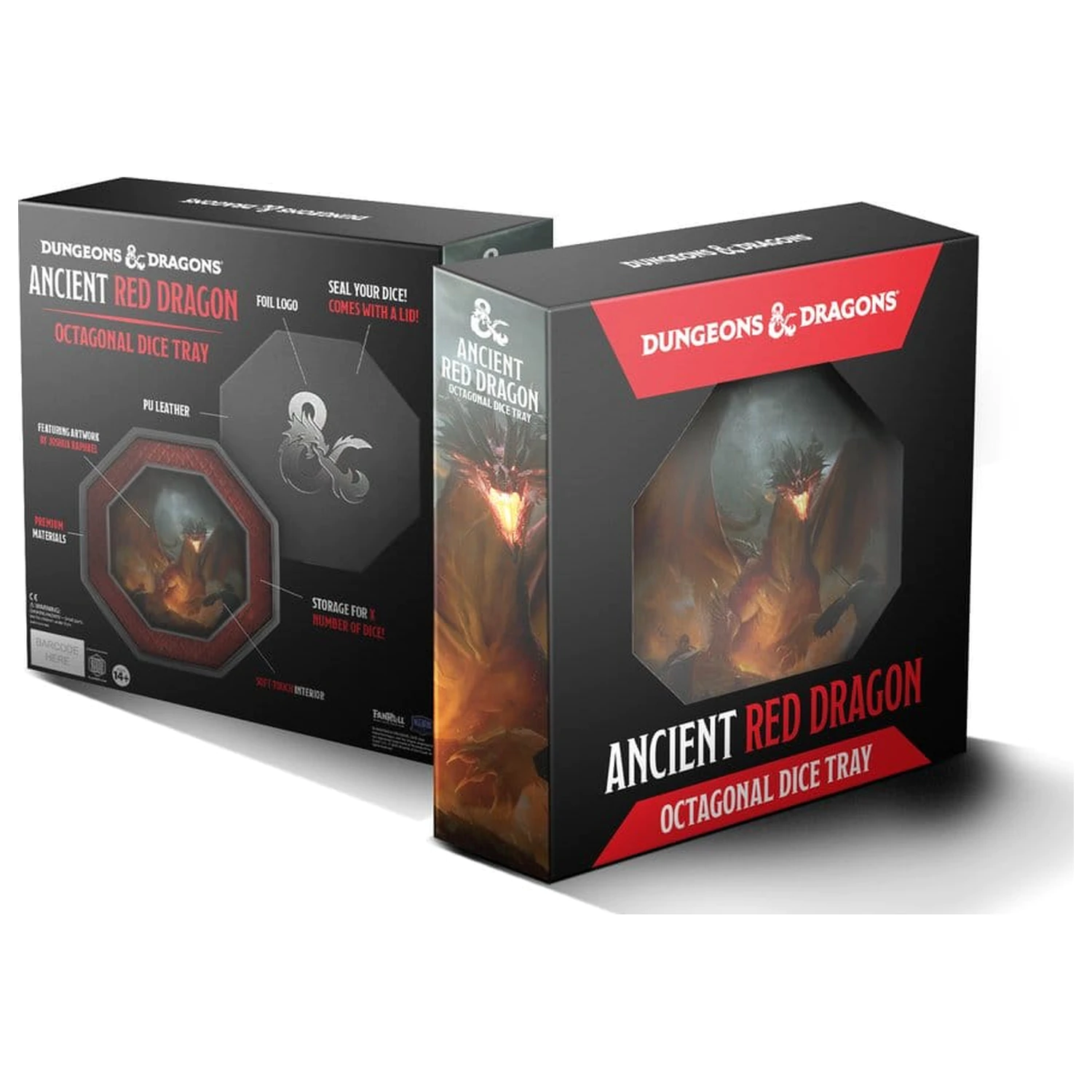 Dungeons & Dragons Ośmiokątna tacka na kości ze schowkiem zdjęcie produktu