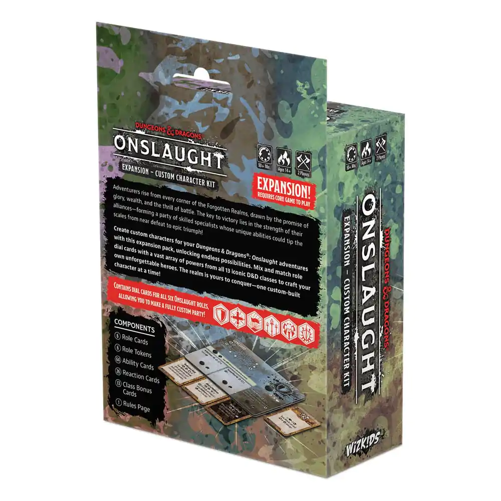 Dungeons & Dragons Game Expansion Onslaught Custom Character Kit Expansion Wersja Angielska zdjęcie produktu