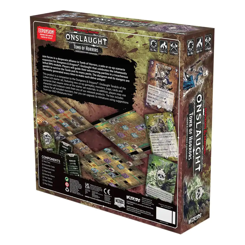 Dungeons & Dragons Rozszerzenie gry Onslaught Grobowiec Horrorów - Rozszerzenie map i potworów *Angielska Wersja* zdjęcie produktu