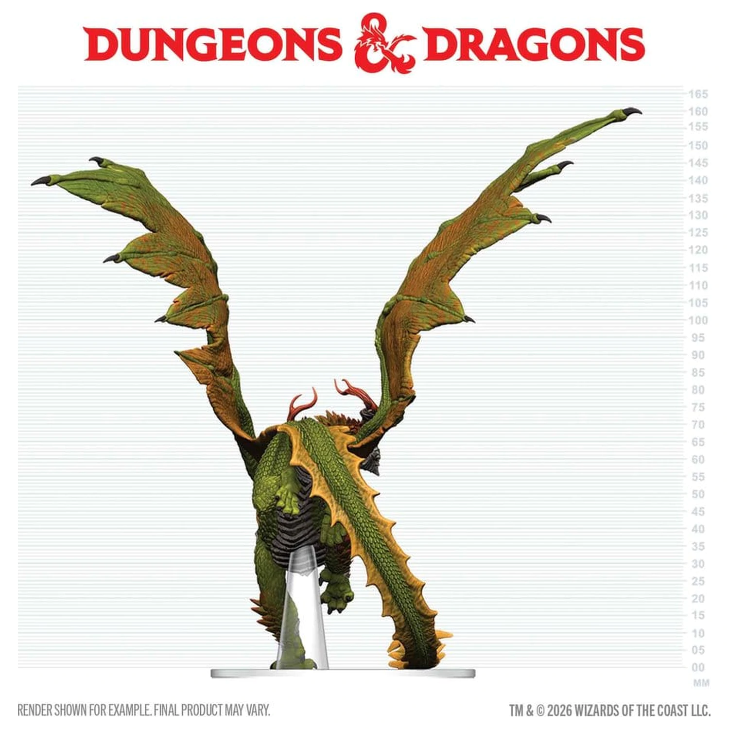 Dungeons & Dragons Icons of the Realms pomalowane Miniaturki Adult Spirit Dragon 24 cm zdjęcie produktu