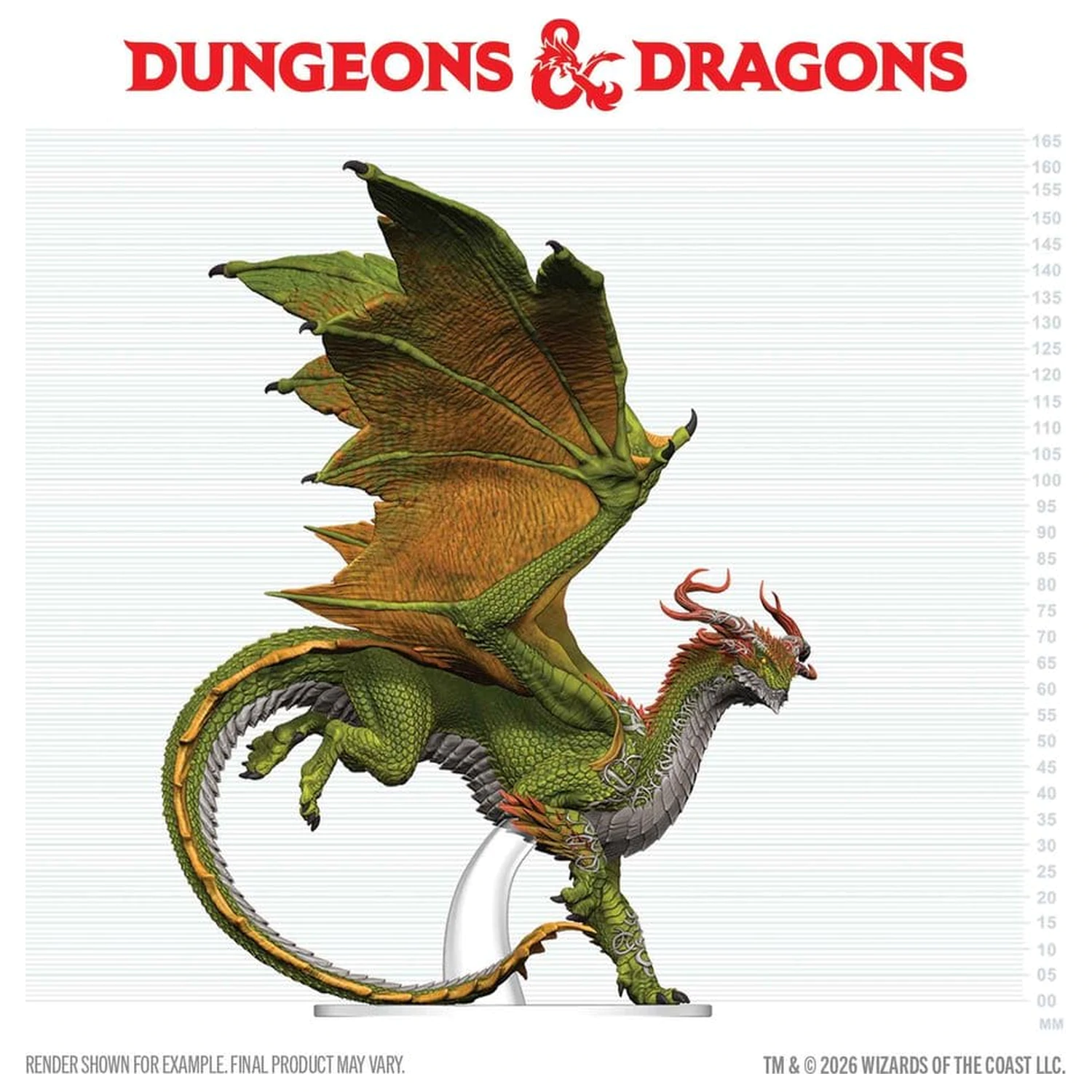 Dungeons & Dragons Icons of the Realms pomalowane Miniaturki Adult Spirit Dragon 24 cm zdjęcie produktu