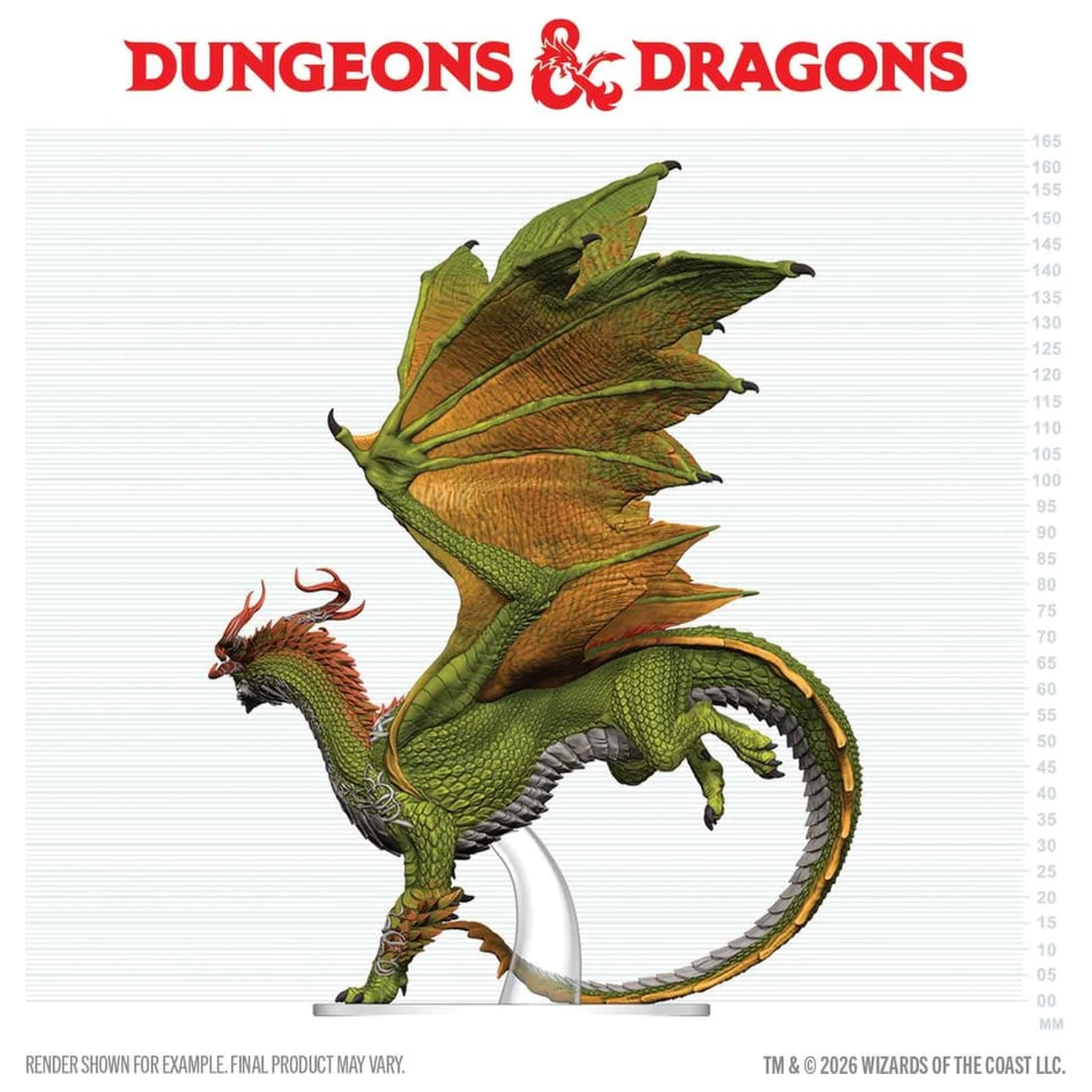 Dungeons & Dragons Icons of the Realms pomalowane Miniaturki Adult Spirit Dragon 24 cm zdjęcie produktu