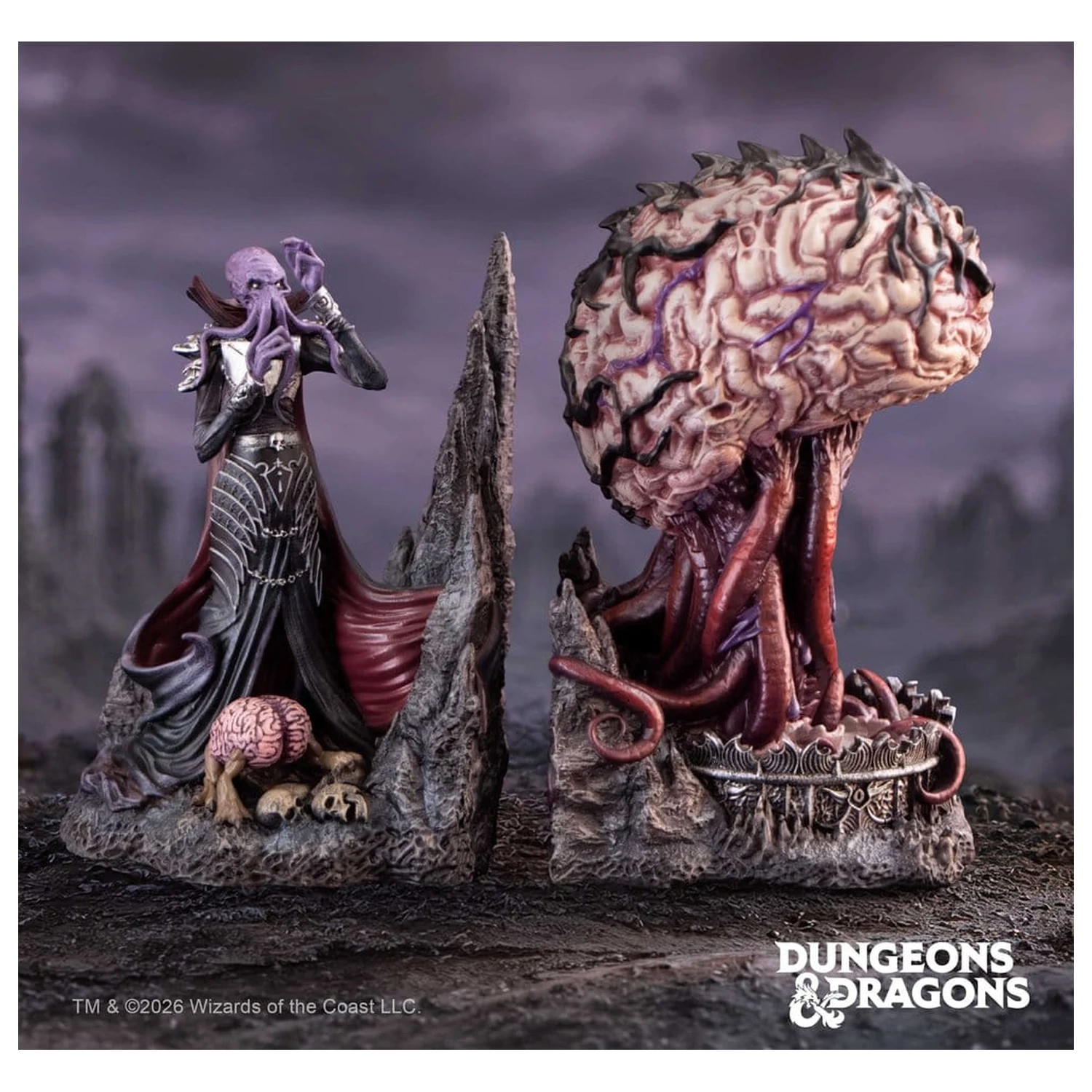 Dungeons & Dragons Bookends Illithid 20 cm zdjęcie produktu