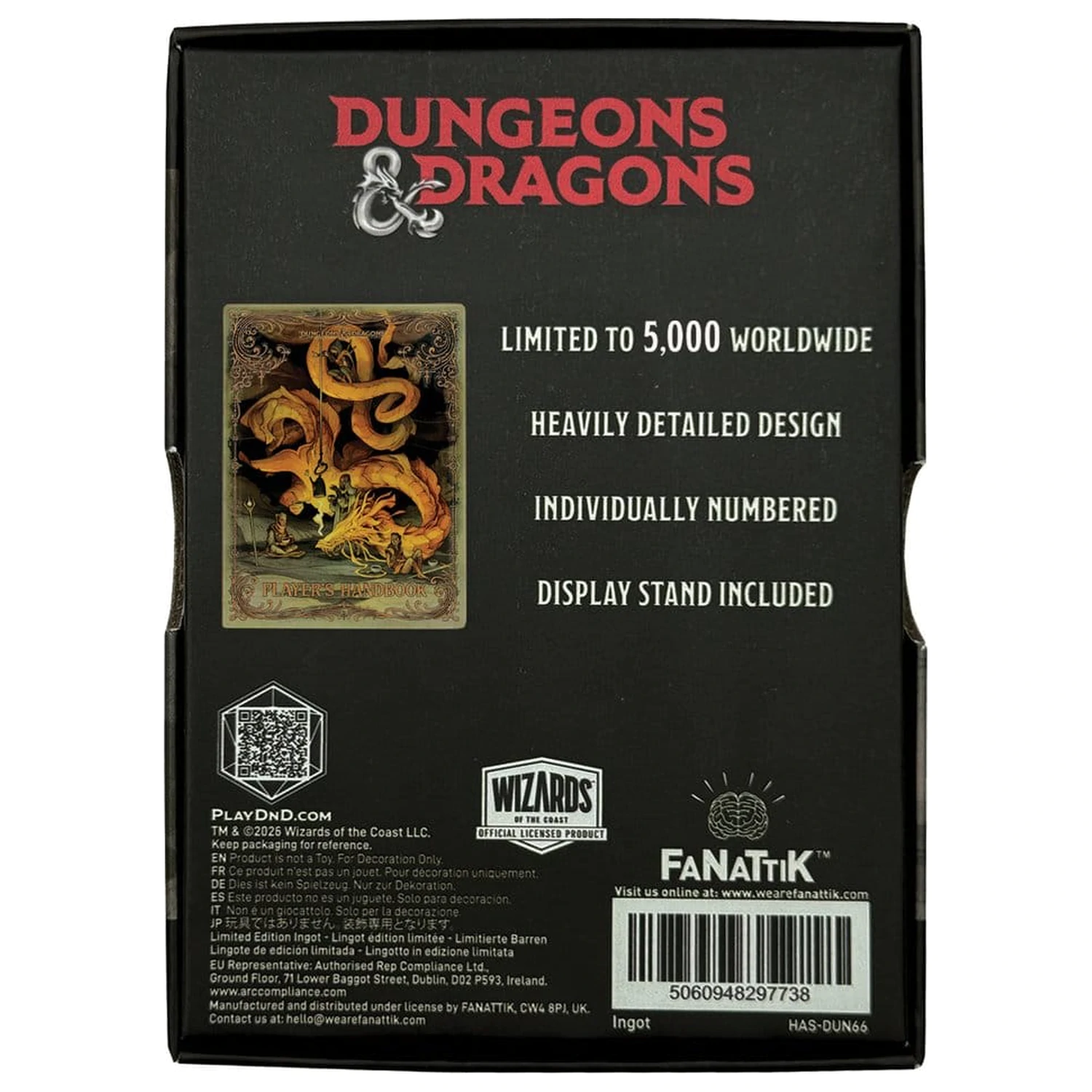 Dungeons & Dragons Ingot Podręcznik Gracza Alternatywna Okładka Edycja Limitowana zdjęcie produktu