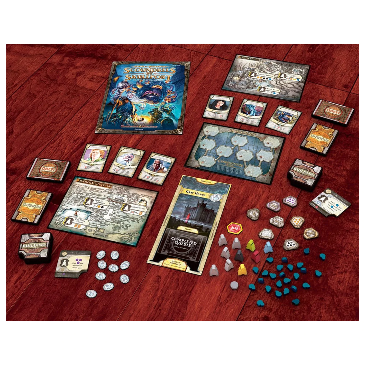Dungeons & Dragons gra planszowa Lords of Waterdeep: Scoundrels of Skullport Rozszerzenie *Wersja angielska* zdjęcie produktu