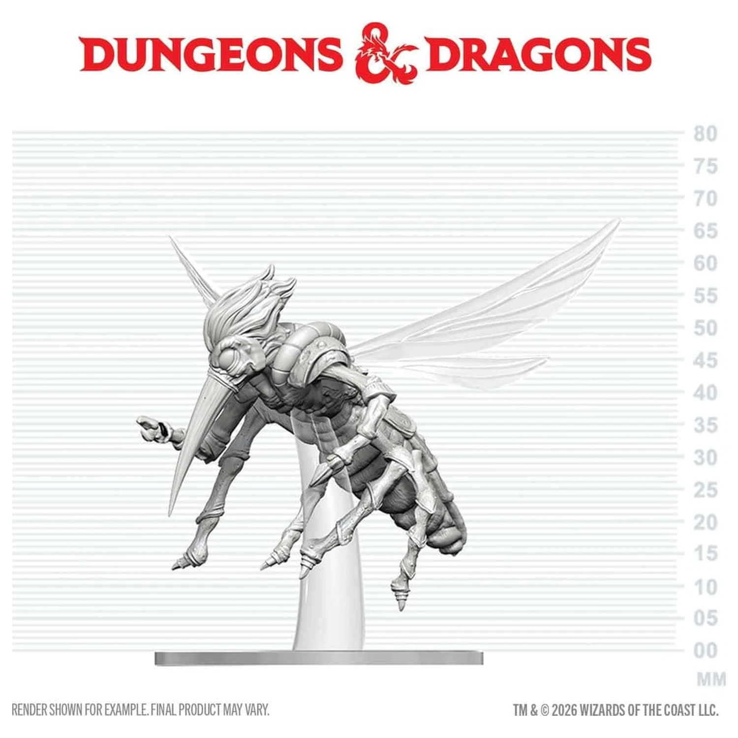 Dungeons & Dragons Nolzur's Marvelous Miniatures Niepomalowana Miniatura Chasme 17 cm zdjęcie produktu