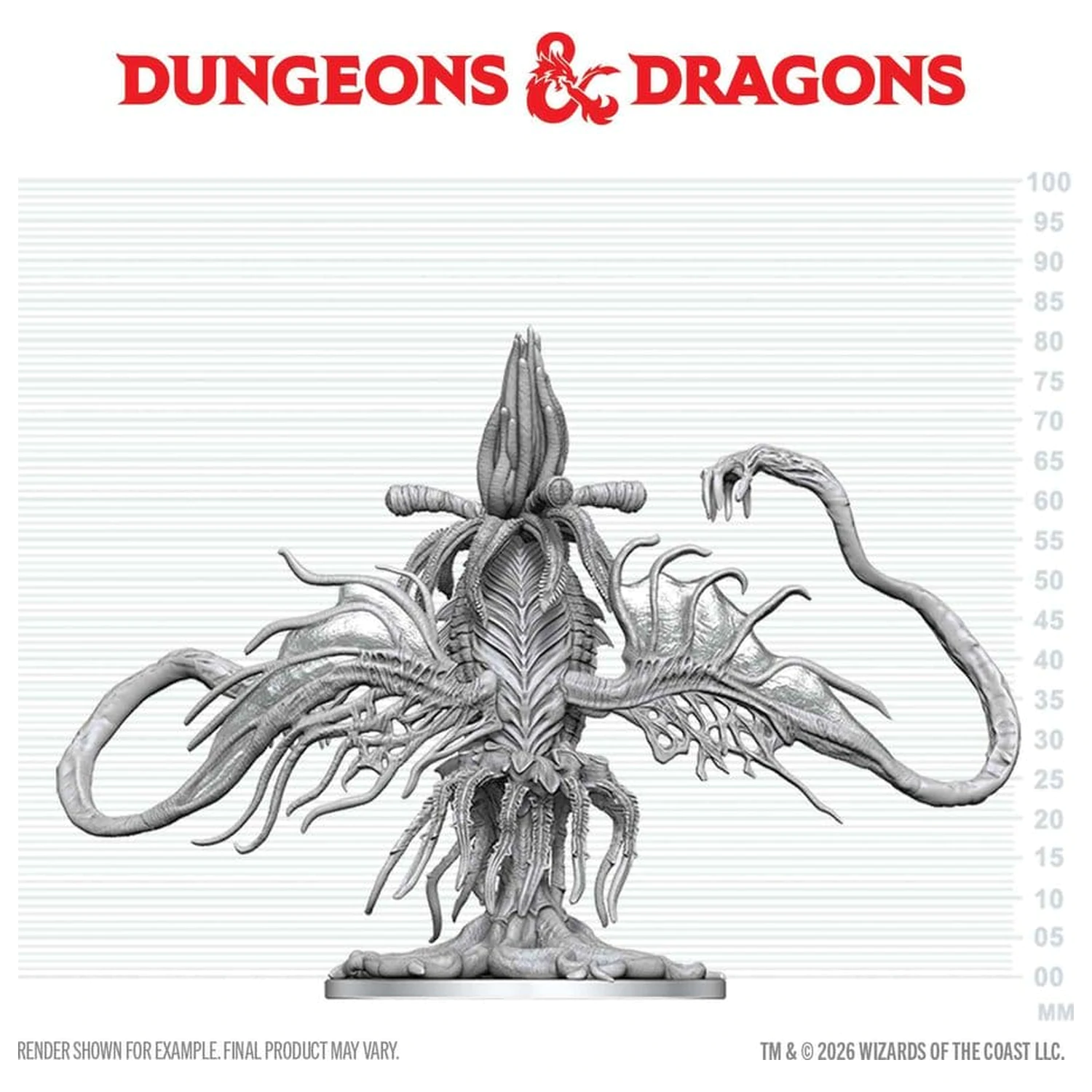Dungeons & Dragons Nolzur's Marvelous Miniatures Niepomalowana miniatura Elder Thing 20 cm zdjęcie produktu