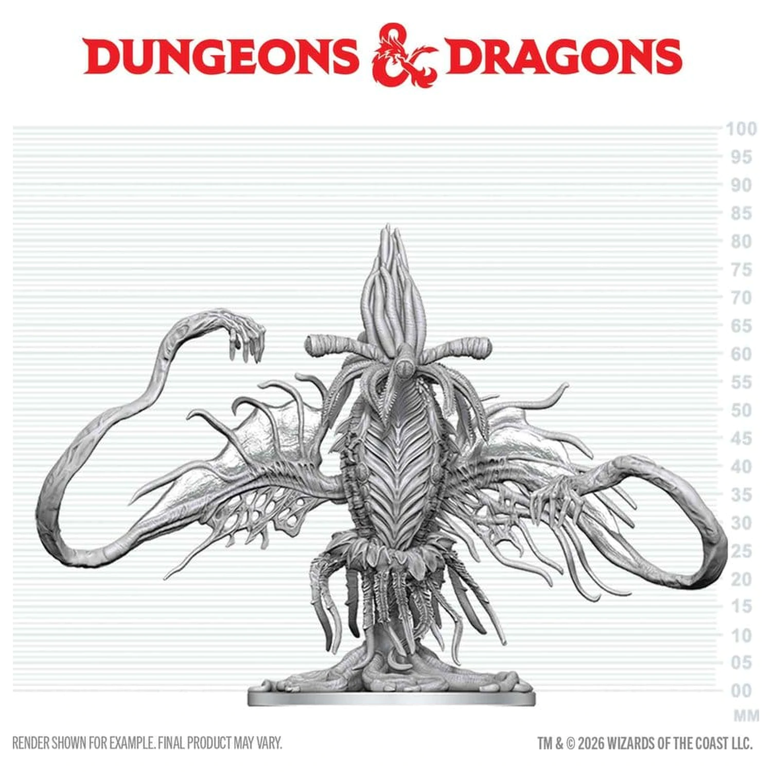 Dungeons & Dragons Nolzur's Marvelous Miniatures Niepomalowana miniatura Elder Thing 20 cm zdjęcie produktu