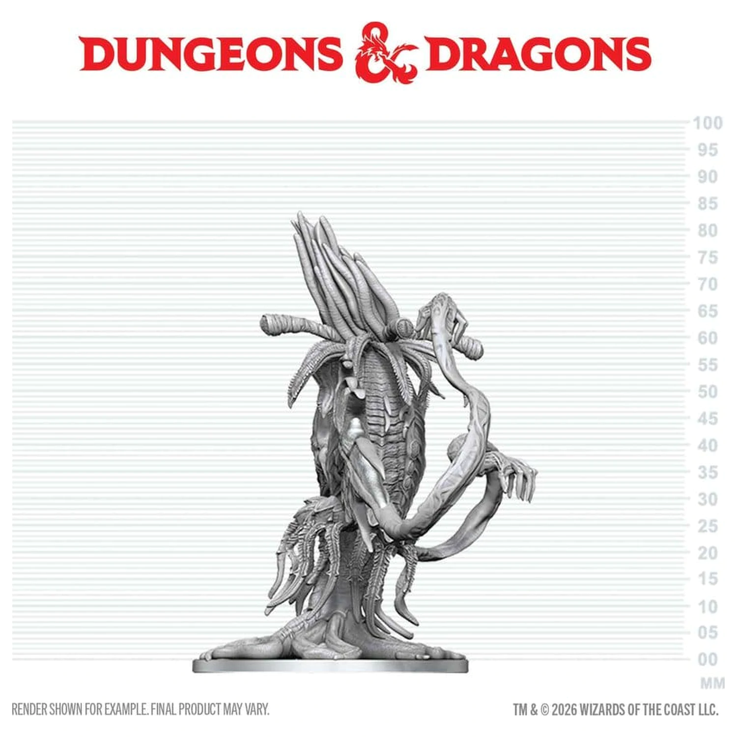 Dungeons & Dragons Nolzur's Marvelous Miniatures Niepomalowana miniatura Elder Thing 20 cm zdjęcie produktu