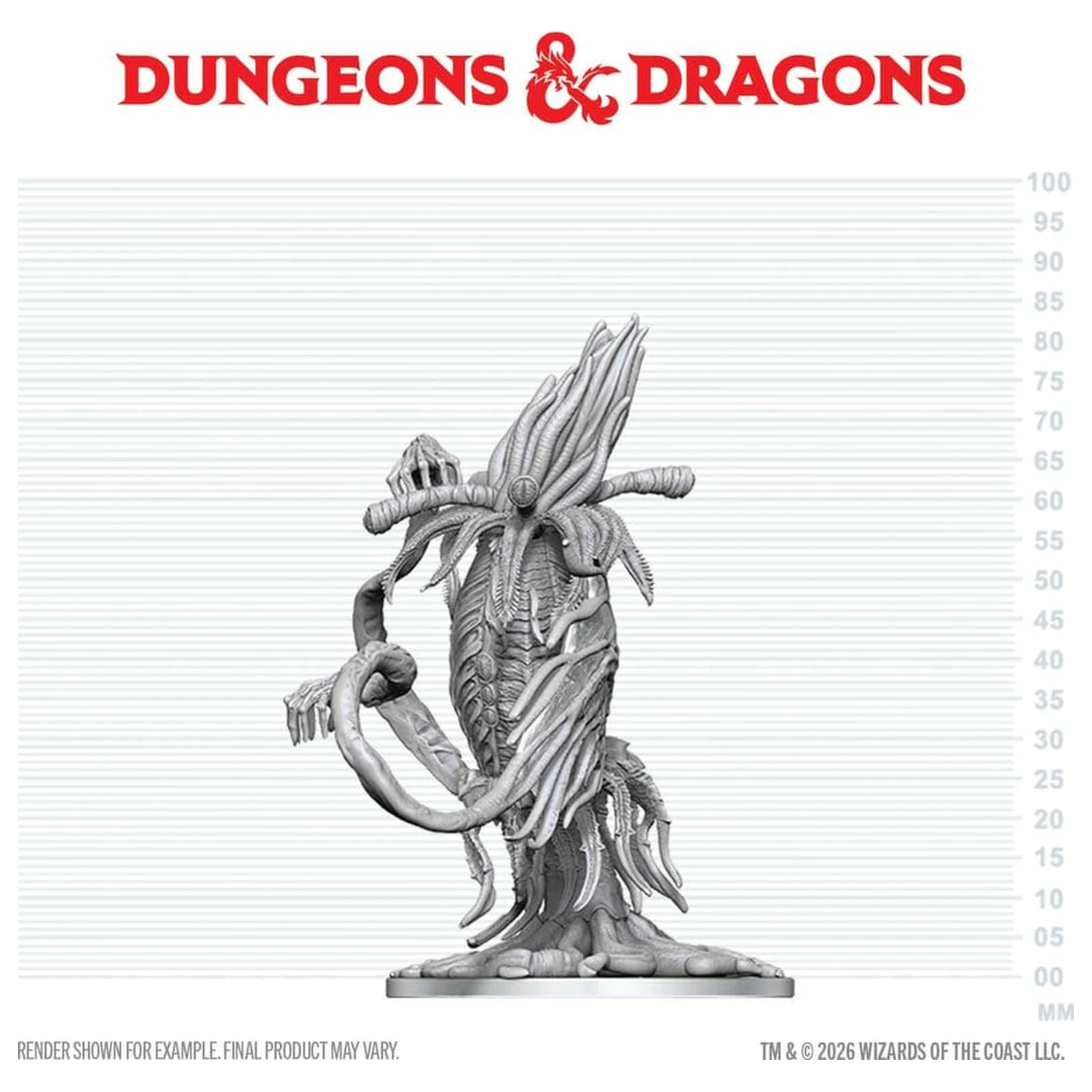 Dungeons & Dragons Nolzur's Marvelous Miniatures Niepomalowana miniatura Elder Thing 20 cm zdjęcie produktu