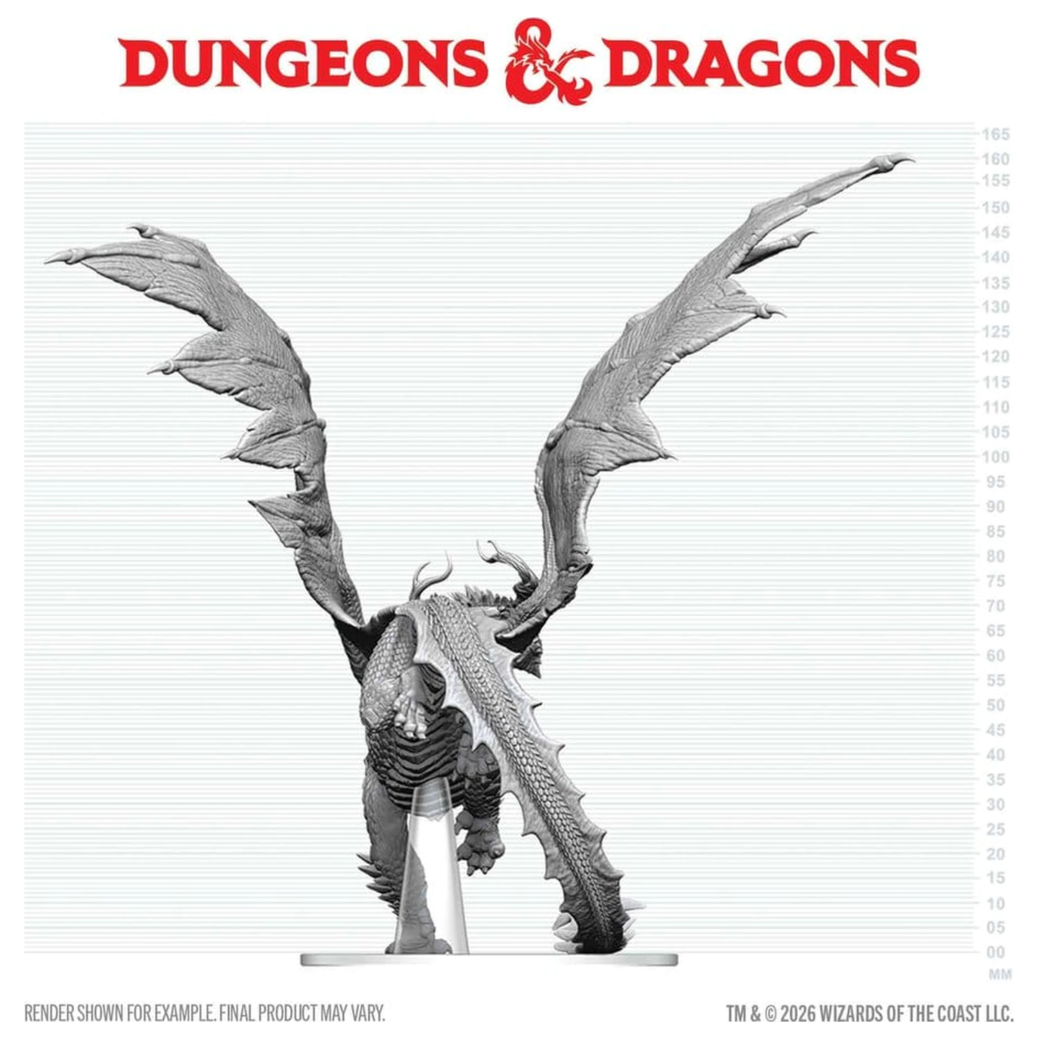 Dungeons & Dragons Nolzur's Marvelous Miniatures Niemalowana Miniatura Dorosły Spirit Dragon 24 cm zdjęcie produktu