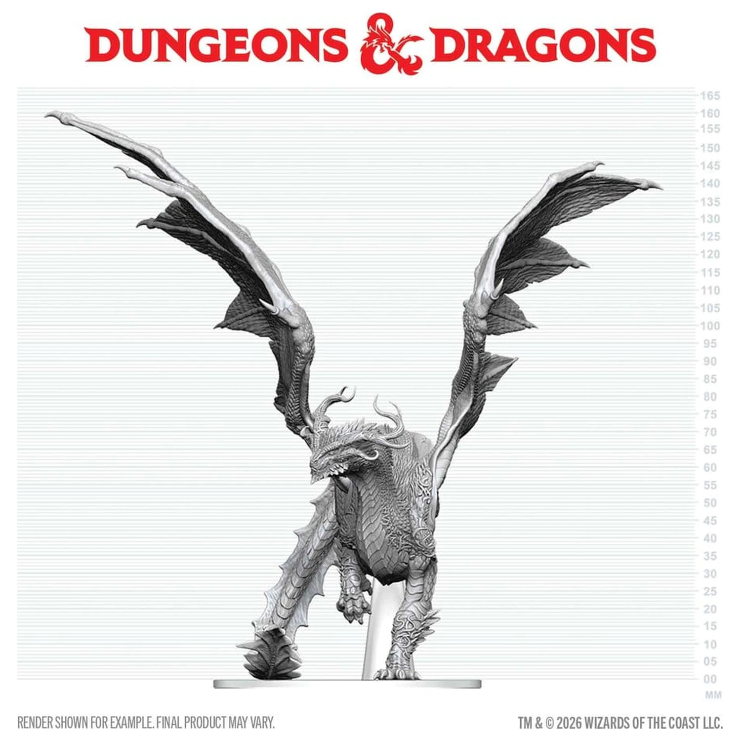 Dungeons & Dragons Nolzur's Marvelous Miniatures Niemalowana Miniatura Dorosły Spirit Dragon 24 cm zdjęcie produktu