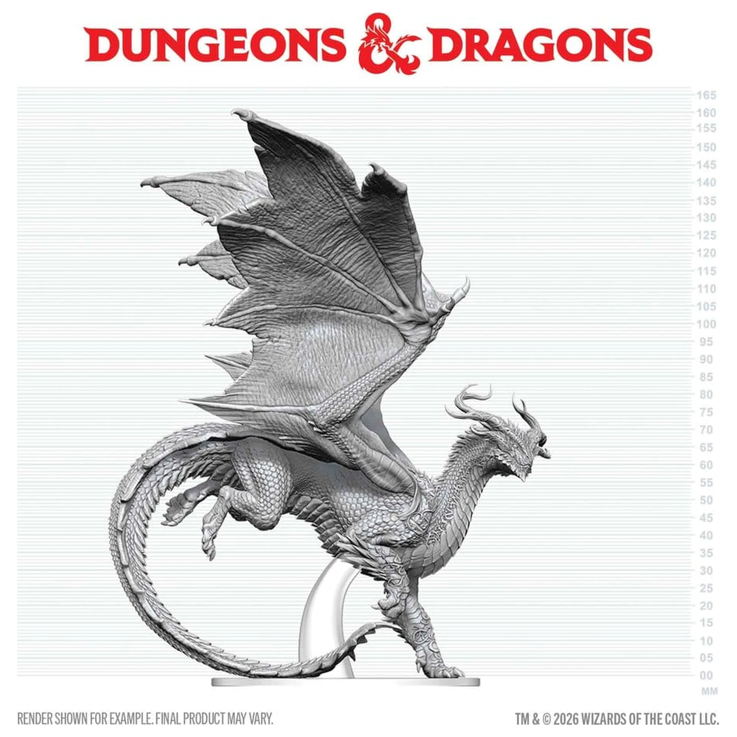 Dungeons & Dragons Nolzur's Marvelous Miniatures Niemalowana Miniatura Dorosły Spirit Dragon 24 cm zdjęcie produktu