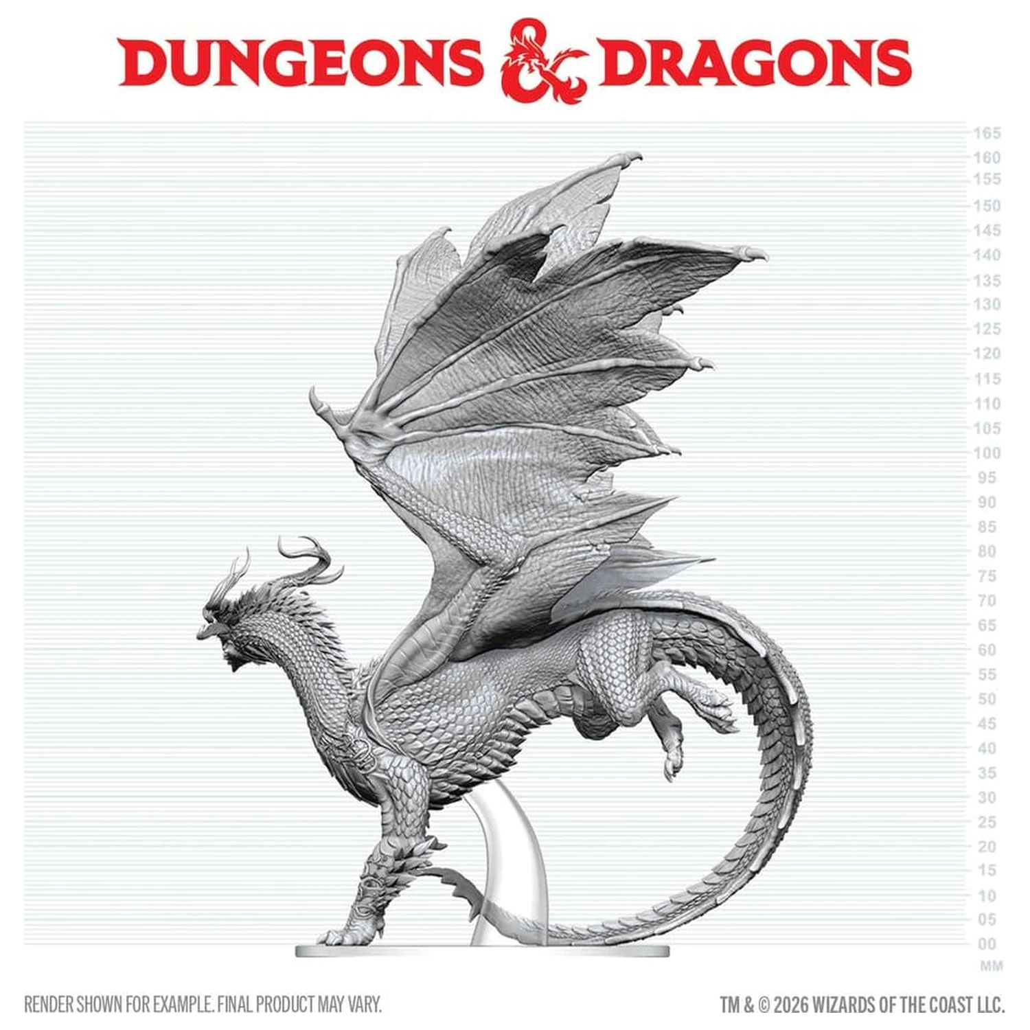 Dungeons & Dragons Nolzur's Marvelous Miniatures Niemalowana Miniatura Dorosły Spirit Dragon 24 cm zdjęcie produktu