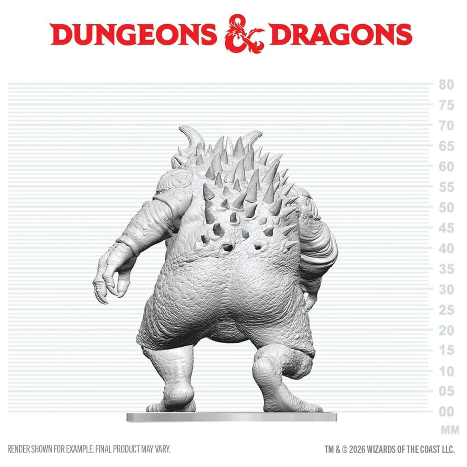 Dungeons & Dragons Nolzur's Marvelous Miniatures Niepomalowana Miniatura Hezrou 17 cm zdjęcie produktu