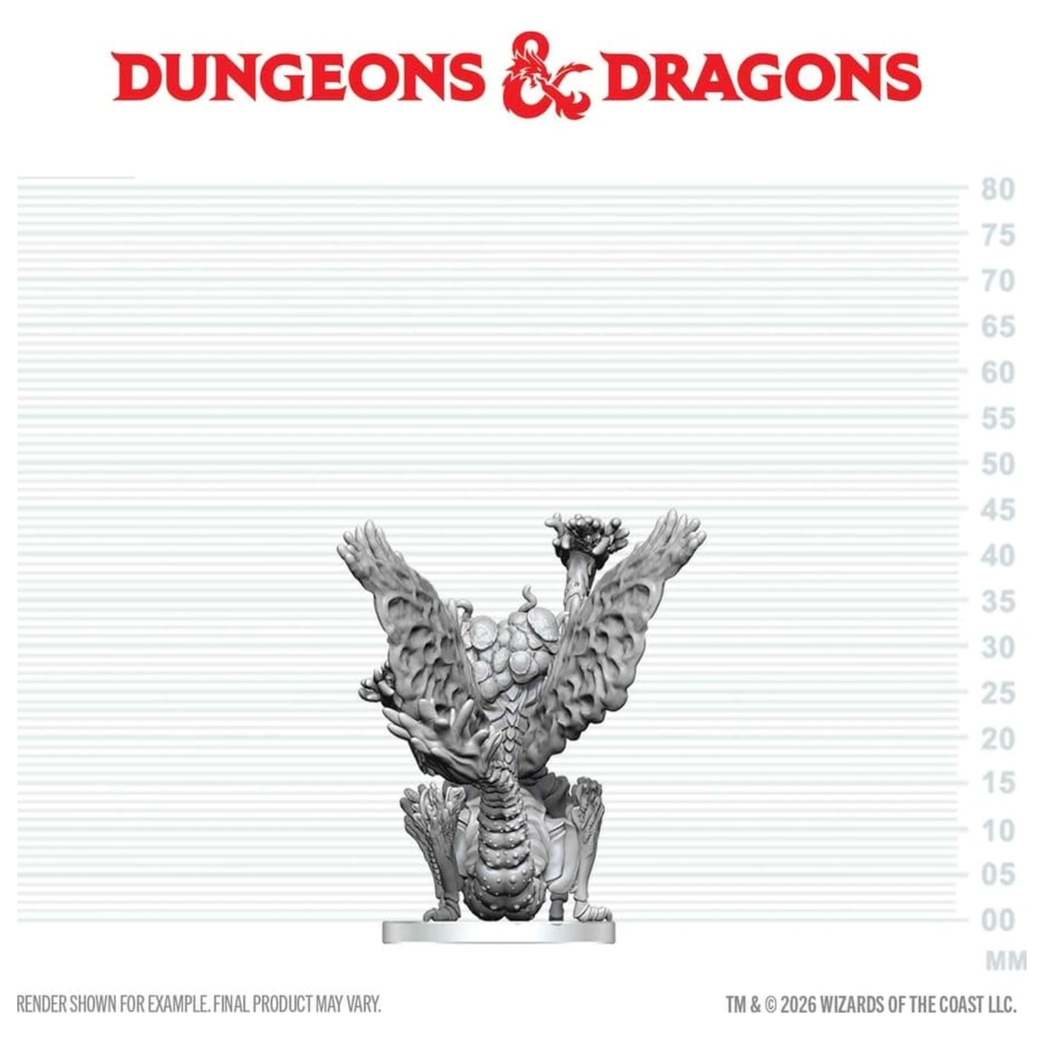 Dungeons & Dragons Nolzur's Marvelous Miniatures Unpainted Miniatura Mi-Go 14 cm zdjęcie produktu